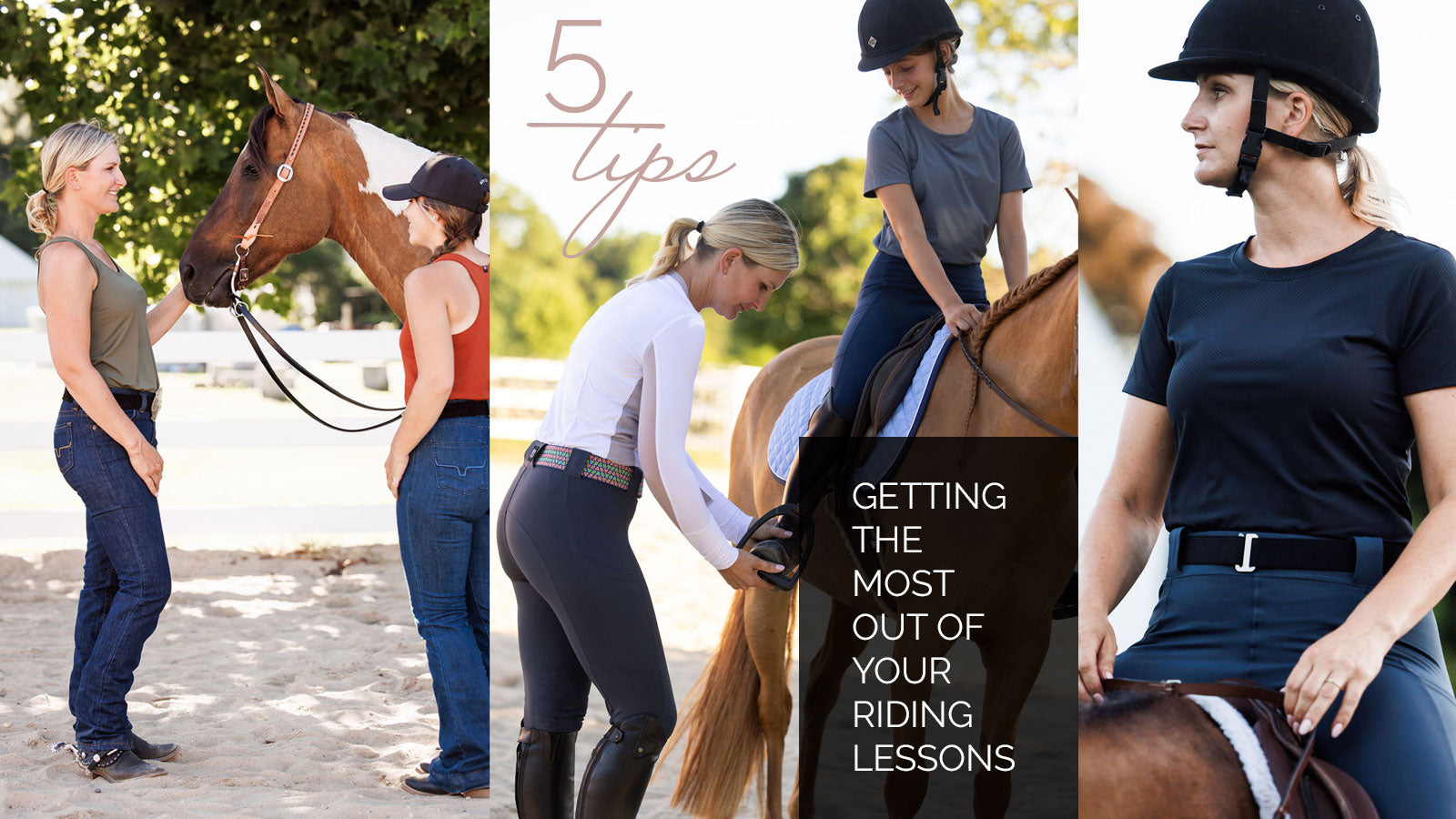 Proper Riding Attire Lesson 5 Tips for Getting the Most Out of Your Riding Lessons – BOTORI Equestrian