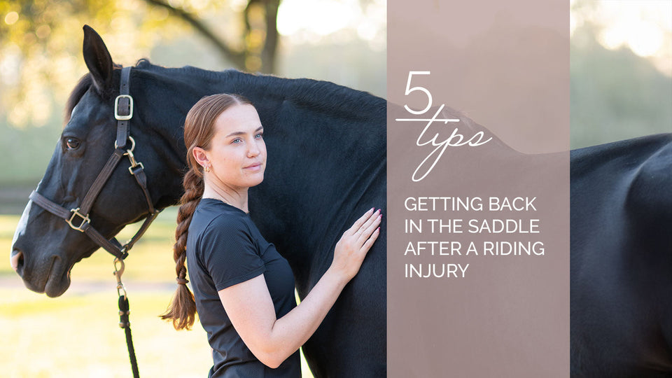 5 Tips to Getting Back in the Saddle After a Riding Injury