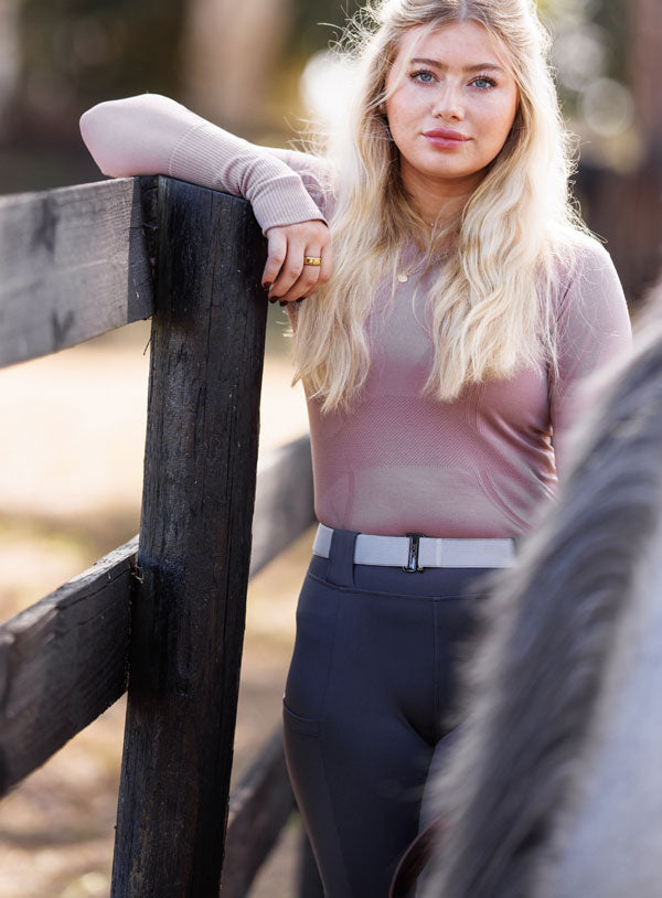 Pink and Gray Petite Elegance